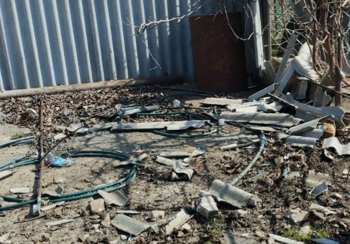 Наслідки обстрілу Дніпропетровської області 23 березня