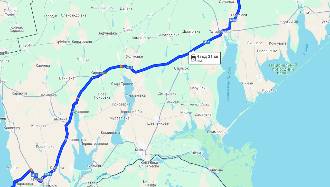 Затори на трасі Одеса — Рені та черги на КПП — де водіям сьогодні прийдеться постояти - фото 3