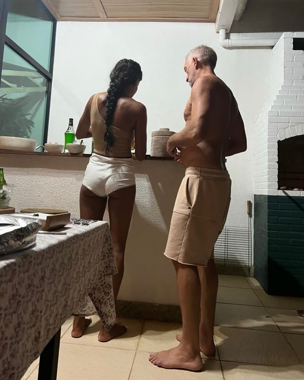 Венсан Кассель с любимой