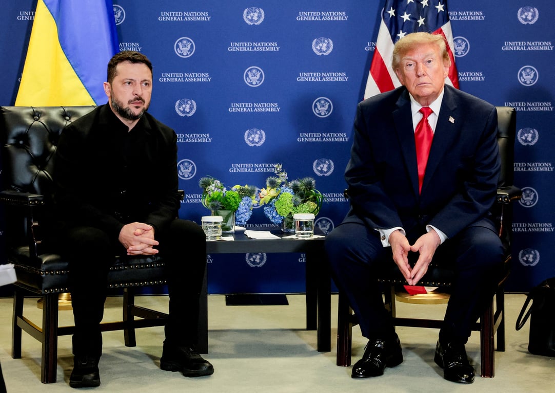 Владимир Зеленский и Дональд Трамп