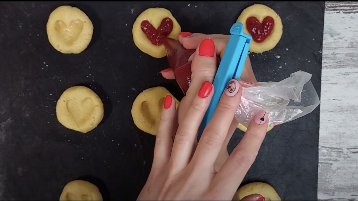 красивое печенье, которое готовится за 30 минут