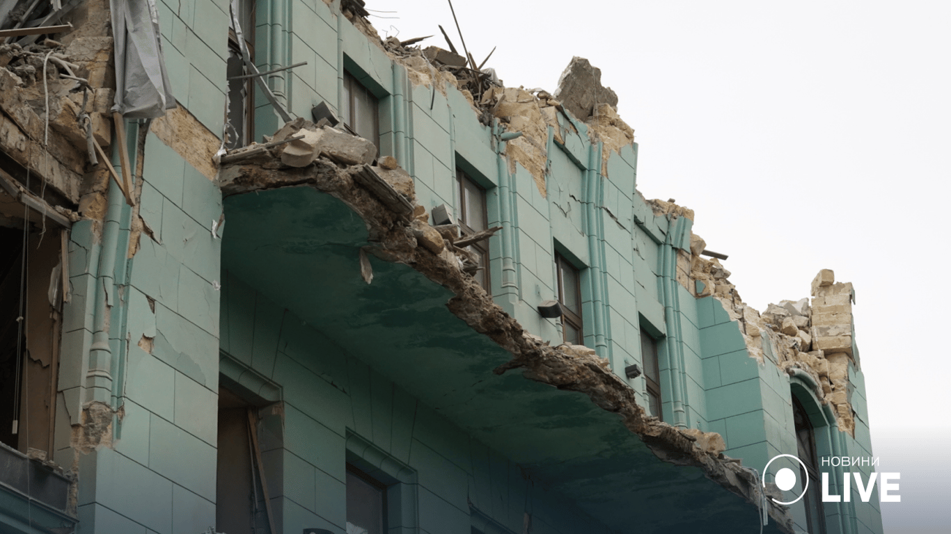 В Одессе пострадали десятки памятников архитектуры