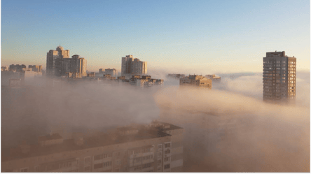 Сильний туман накрив Київ: у поліції дали поради водіям - 285x160