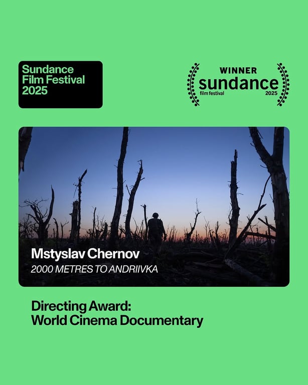 Фільм 2000 метрів до Андріївки переміг на Sundance - фото