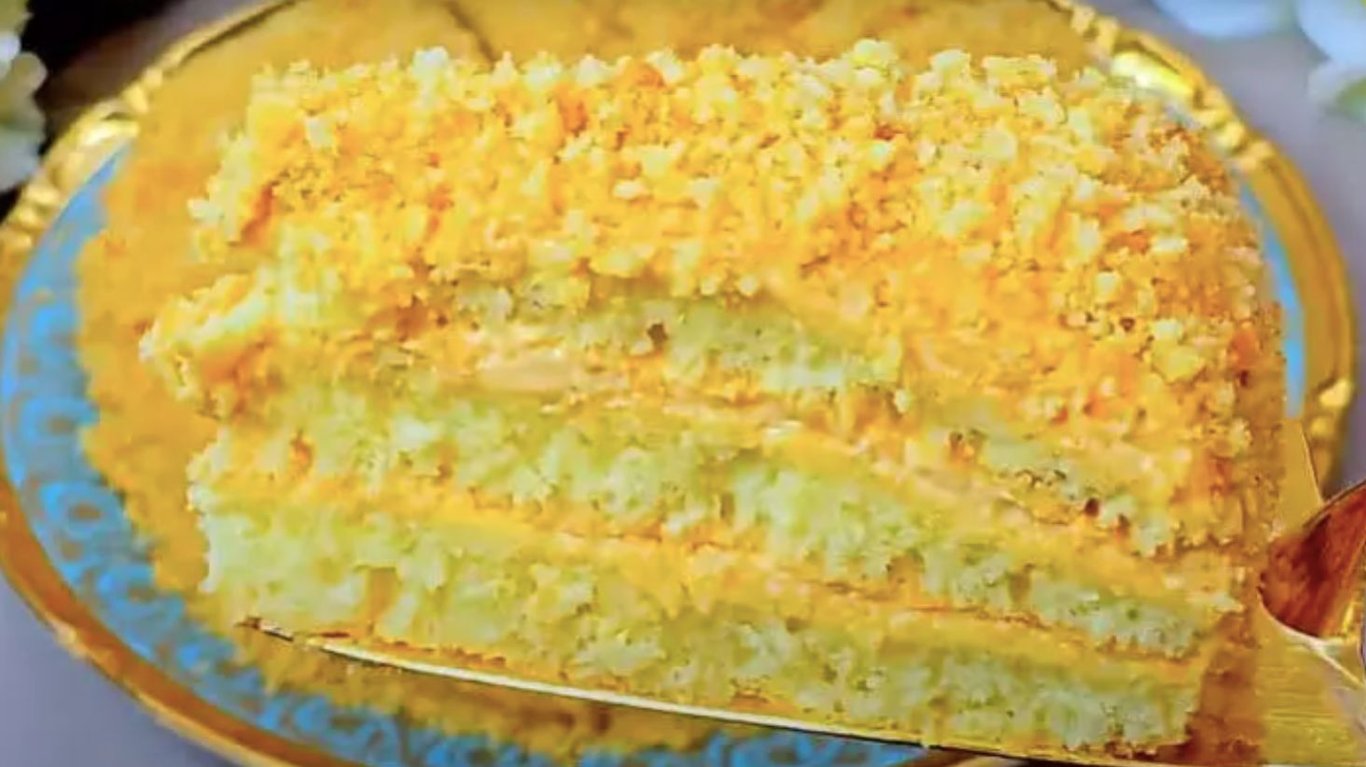 рецепт торта, як медовик домашній 