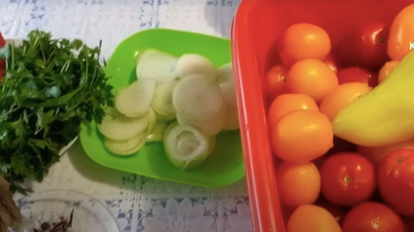 рецепт помідор на зиму