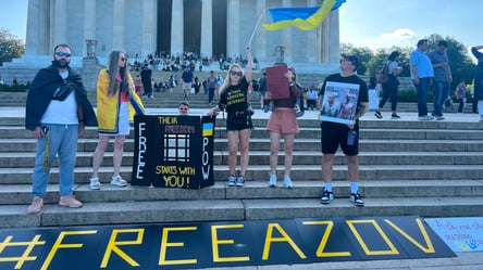 У Вашингтоні пройшов мітинг на підтримку полонених FREE AZOV: фото - 290x166