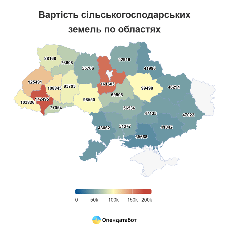 Ціни на землю в Україні зросли: в якій області просять 172 тисячі за гектар - фото 2