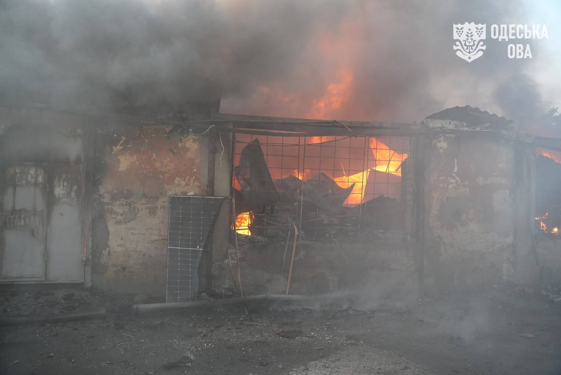 Удар Росії по Одеській області 10 вересня