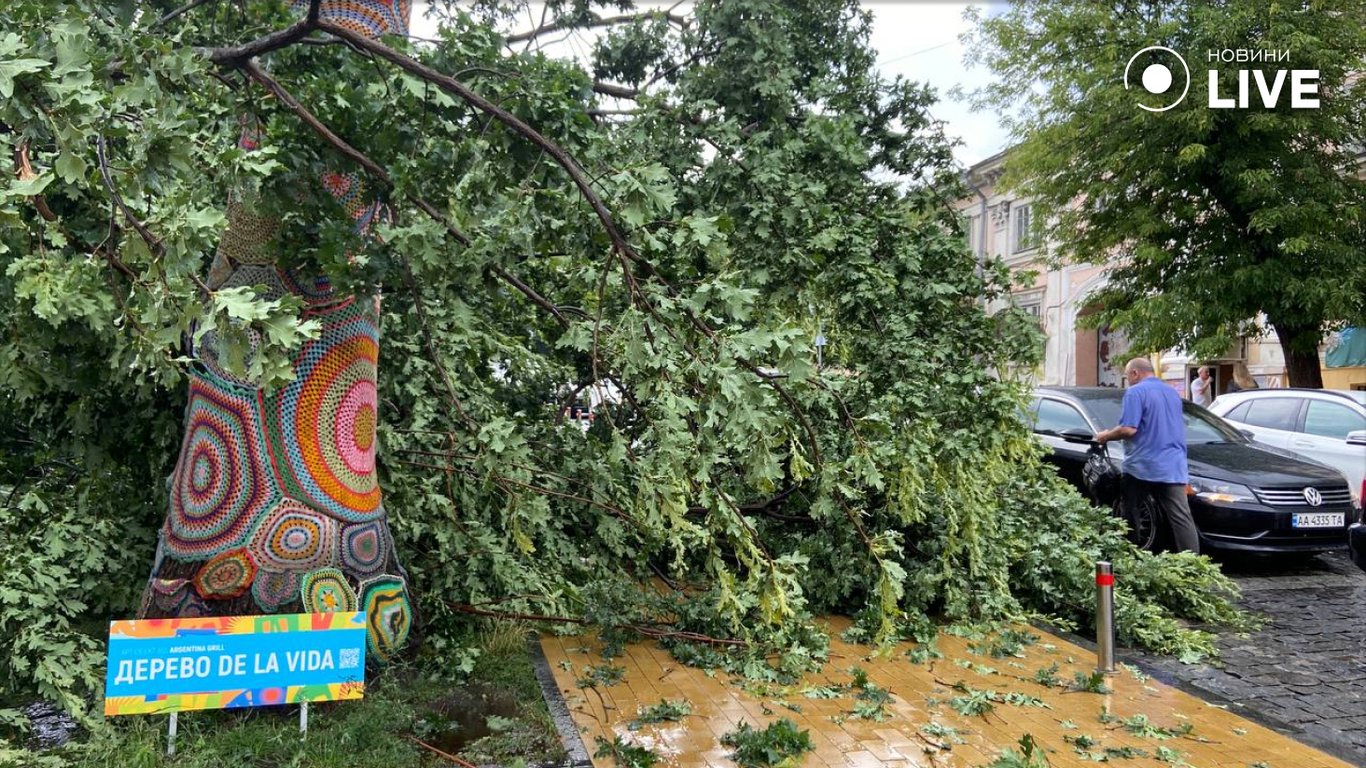 Злива у Києві 22 липня