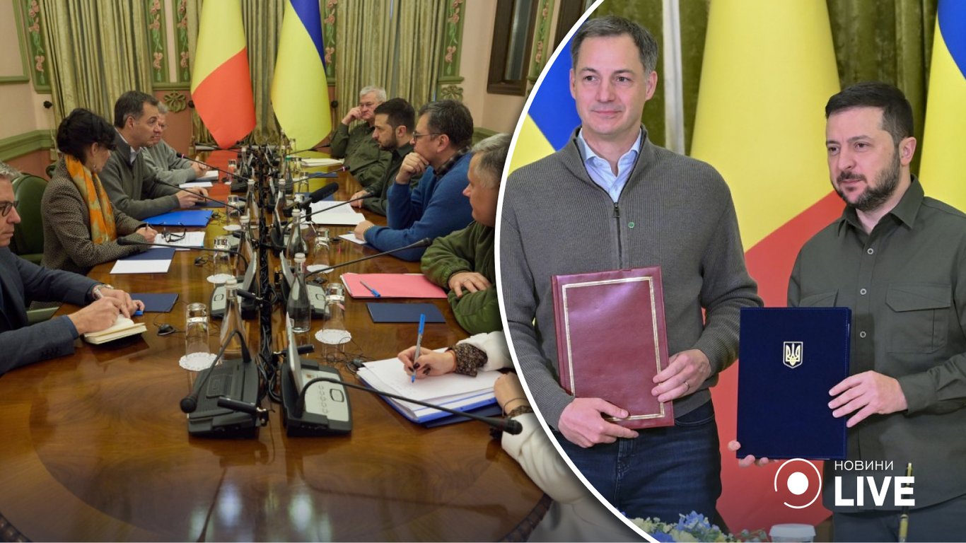 Зеленський підписав з прем'єр-міністром Бельгії декларацію про підтримки членства України в ЄС і НАТО