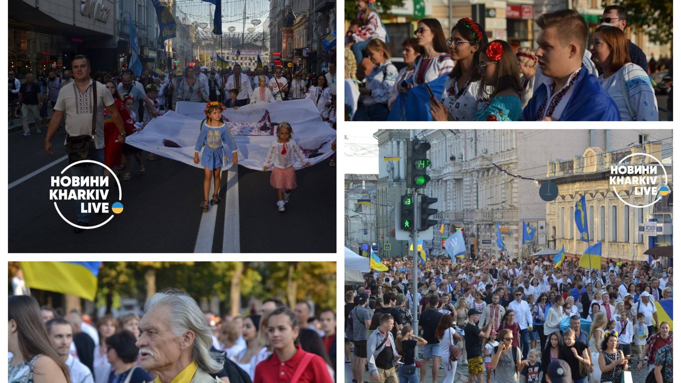 День города в Харькове 23 августа - фото и видео празднований