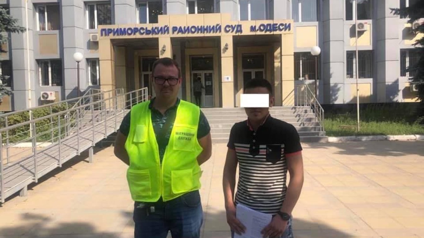 В Одессе обнаружили иностранца-нарушителя
