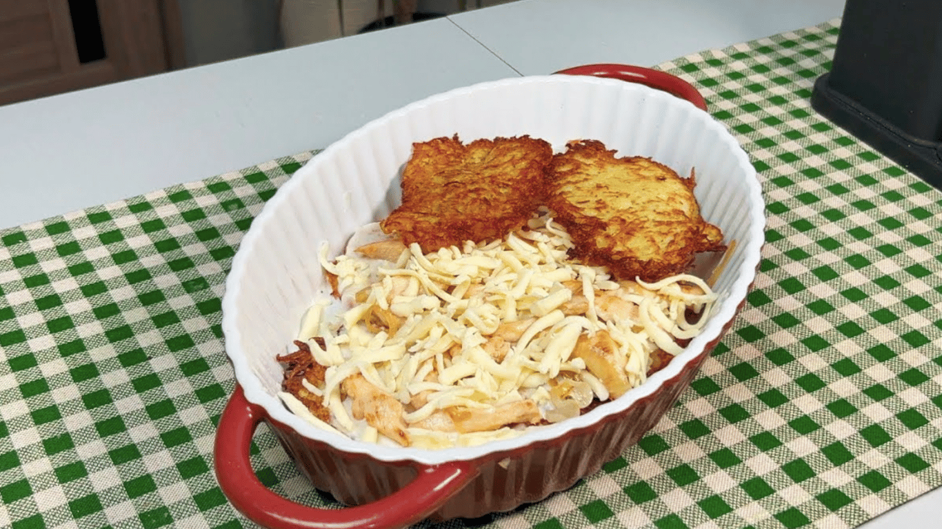 рецепт вечері з картоплею та куркою