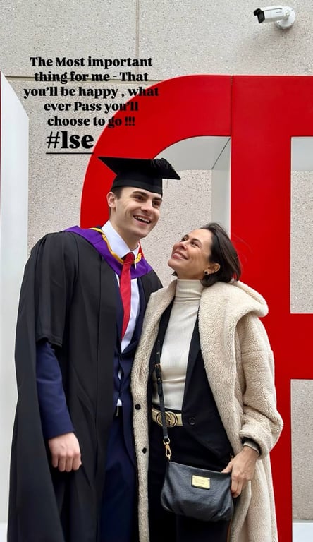 Ексдружина Кличка з їхнім сином