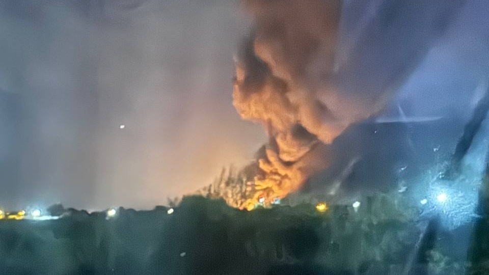 Пожежа в Краснодарському краї у ніч на 28 вересня