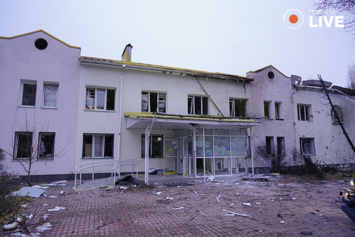 Удар по лікарні Київ