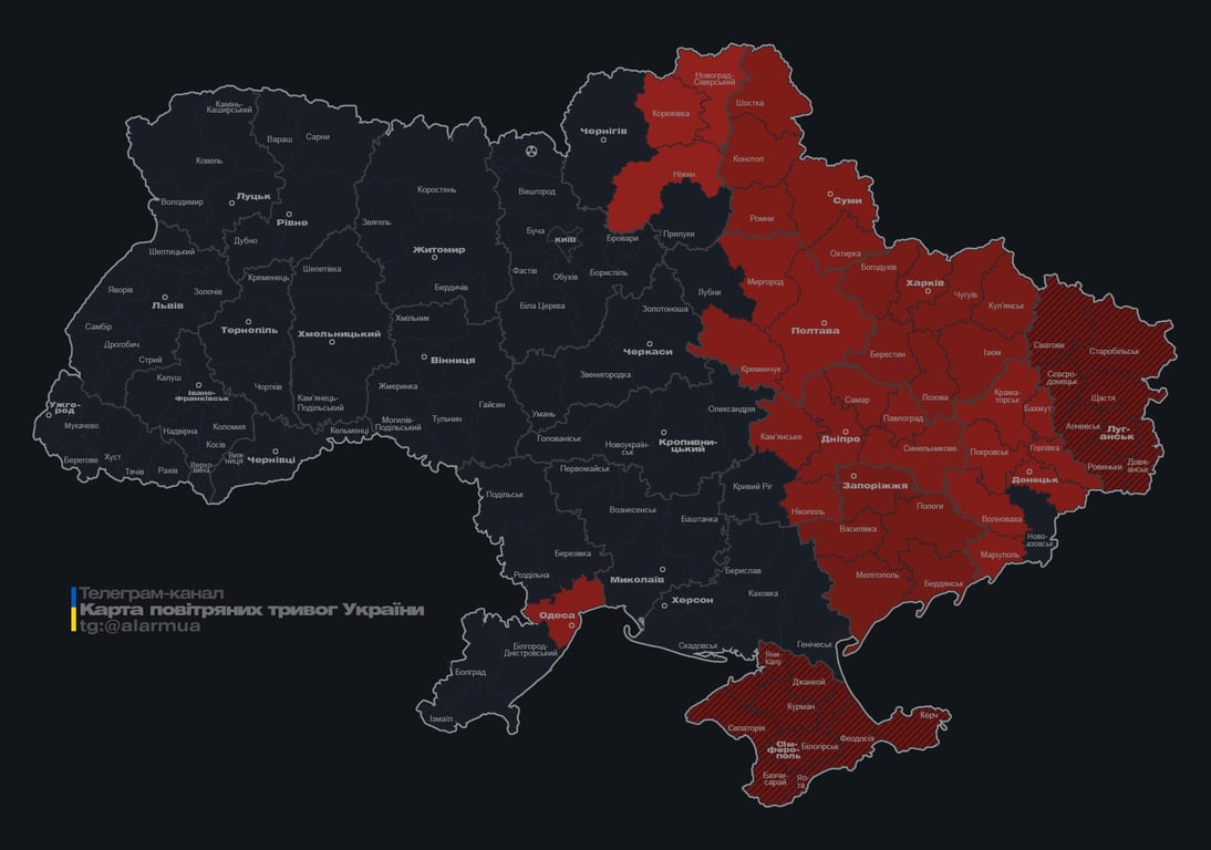 Одеса під ударом дронів 12 лютого