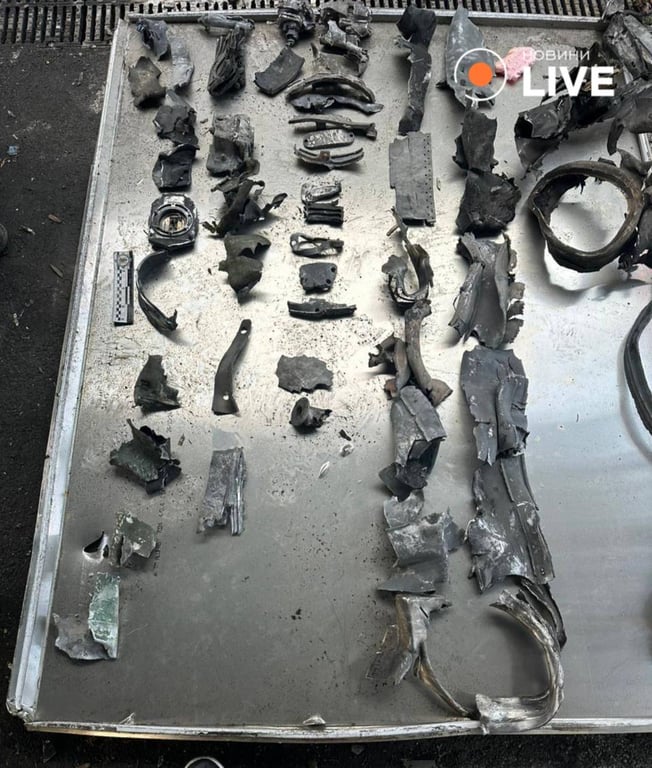 Уламки "Іскандера", який вдарив по Ізюму 4 лютого