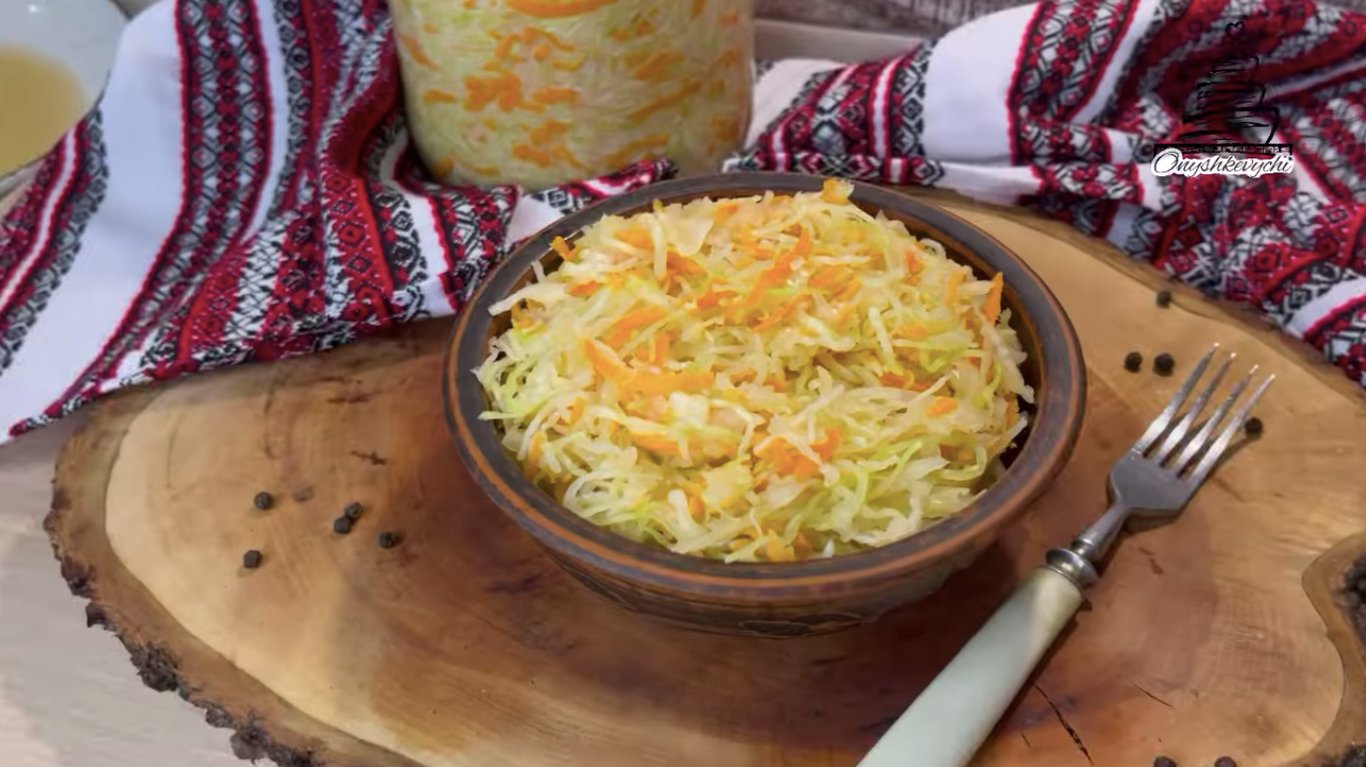 перевірений рецепт квашеної капусти