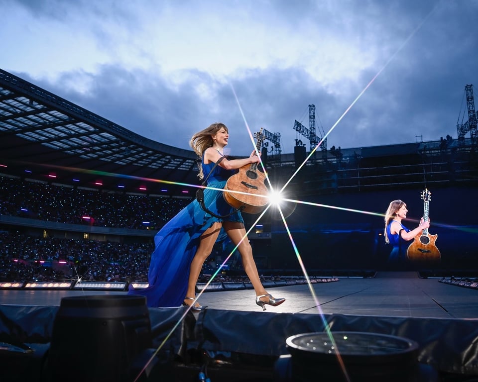 Тейлор Свифт продолжает бить рекорды во время Мирового тура. Фото: instagram.com/taylorswift