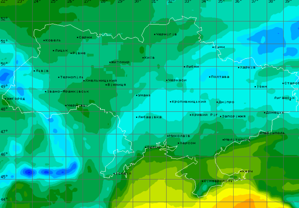Погода 27 грудня