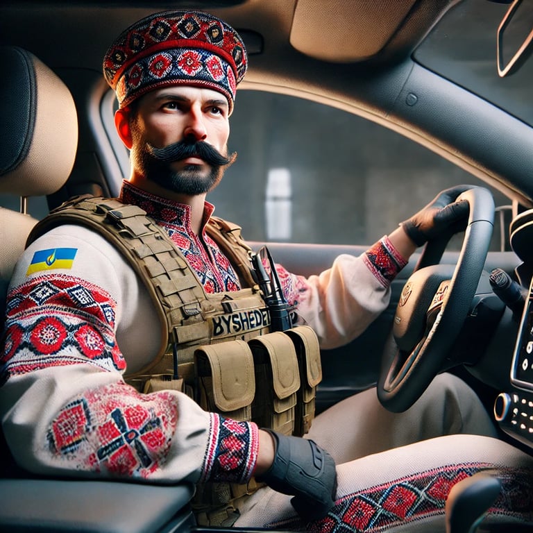 Козак в авто