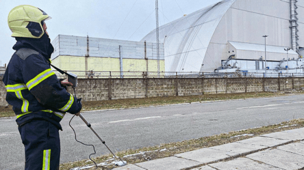 Защитная арка ЧАЭС потеряла свои функции после обстрела России - 304x171