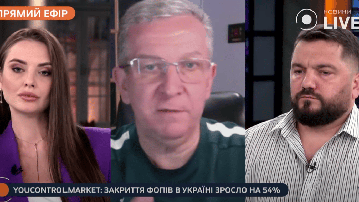 В Україні стрімко зростає закриття ФОПів — дебати Реви та Рохова в прямому ефірі