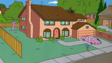 Дом Симпсонов в Спринфилде: риэлторы посчитали, сколько может стоить недвижимость из мультсериала - 285x160
