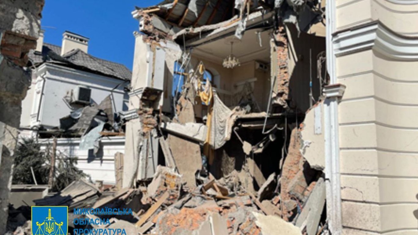 Алексей Вадатурский погиб - фото его разрушенного дома