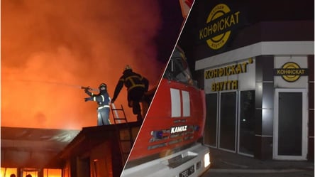 В Одессе горел павильон магазина "Конфискат": пожар тушили почти 40 спасателей - 285x160