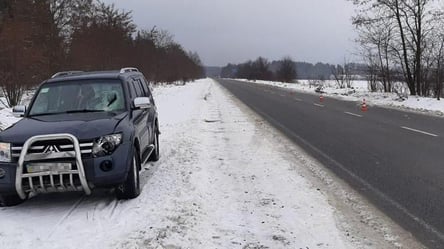 На Львівщині позашляховик на смерть збив велосипедиста. Фото з місця події - 285x160