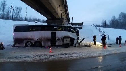 В России произошло кошмарное ДТП с рейсовым автобусом, десятки жертв: опубликованы фото - 285x160