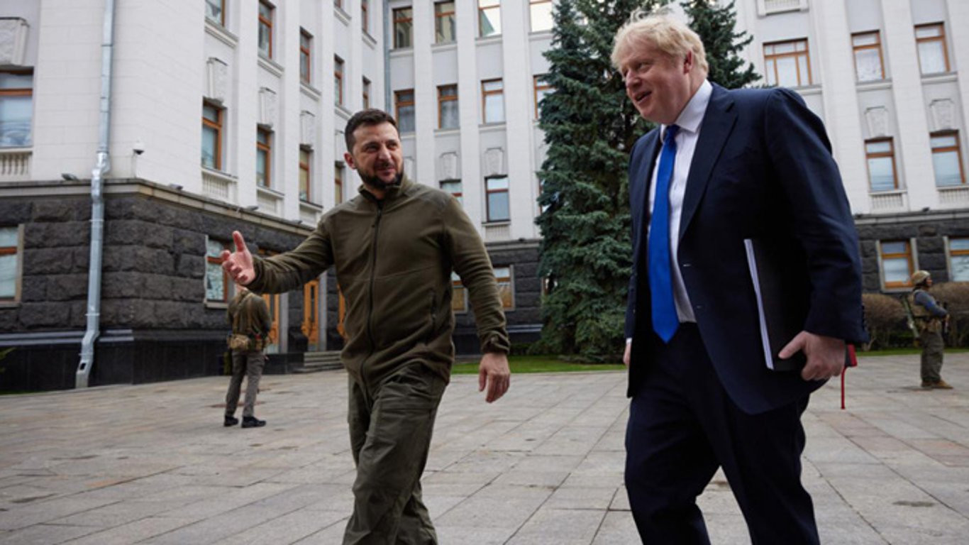 Визиты европейских лидеров – в Киев прибыл Борис Джонсон