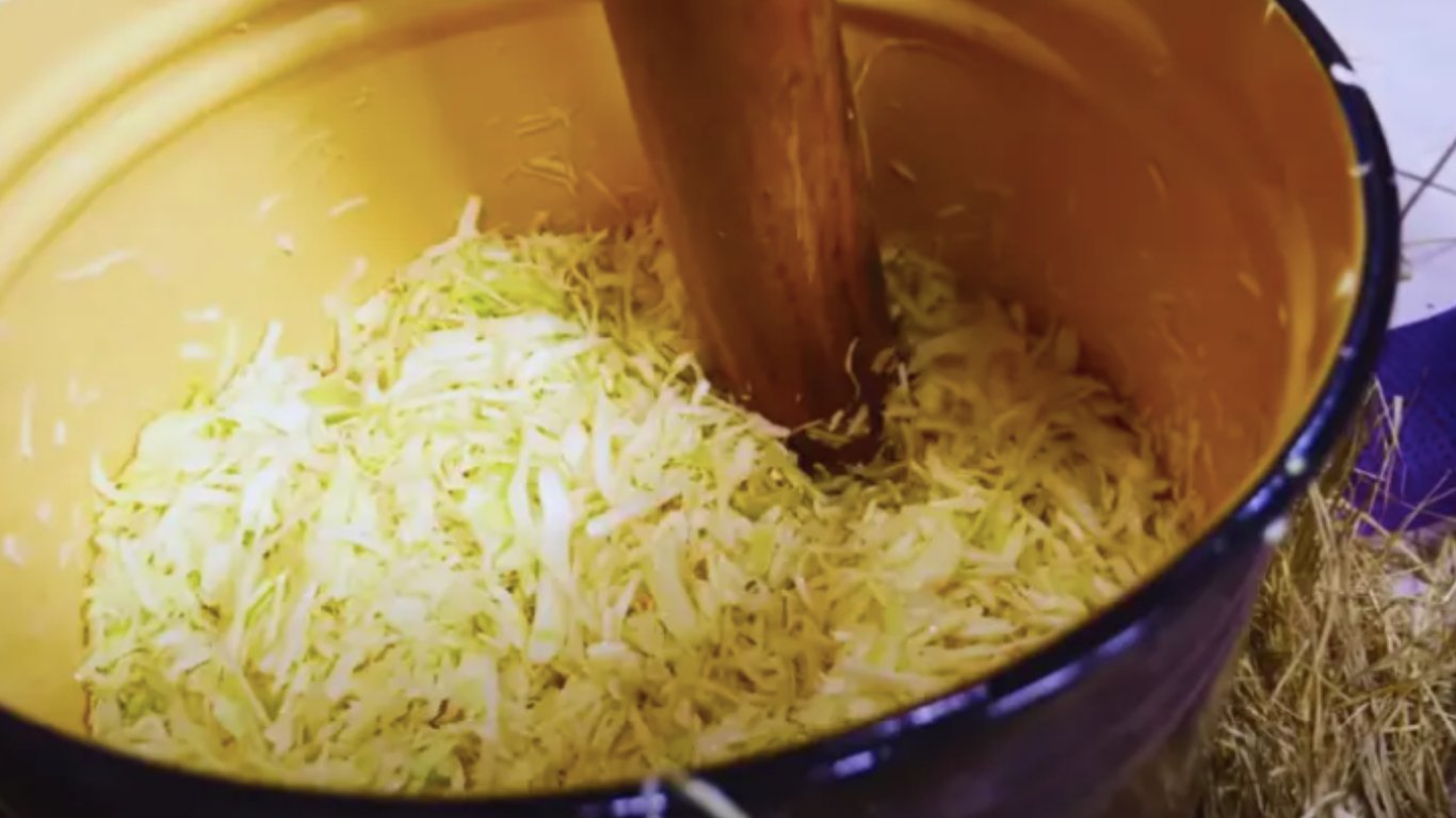 рецепт квашеної капусти триденка