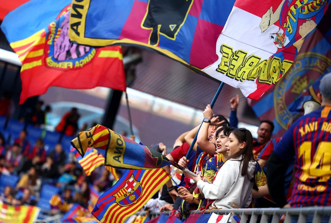 Болельщики Барселоны