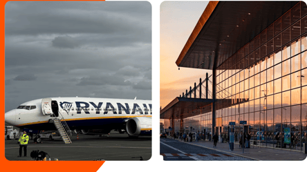Ryanair скоригував розклад до популярного аеропорту Польщі - 290x166