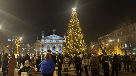 A grand opening of a Christmas tree took place in Lviv - 285x160