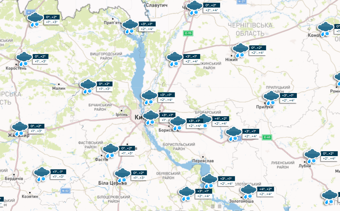 погода в Києві
