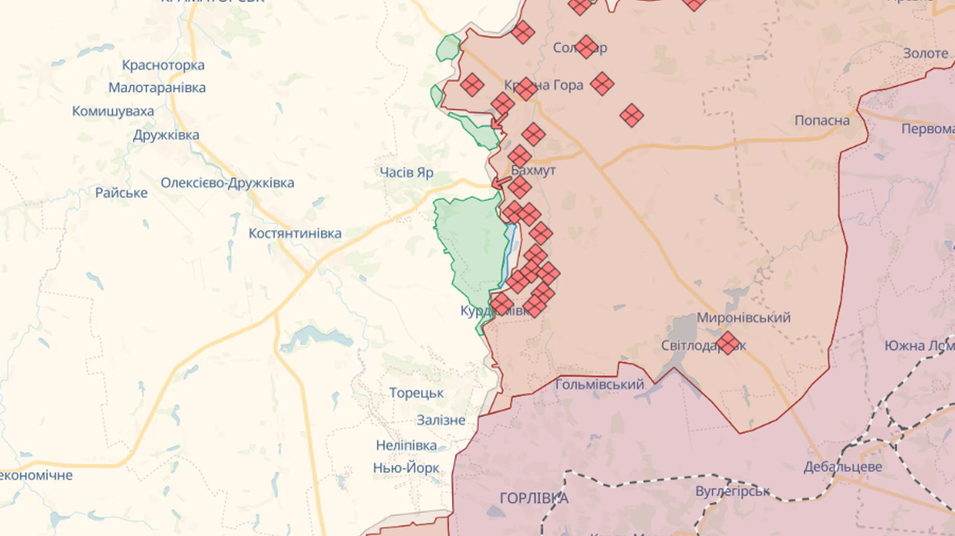 Карта боевых действий в Украине онлайн сегодня, 28.10.2023 — DeepState, Liveuamap, ISW