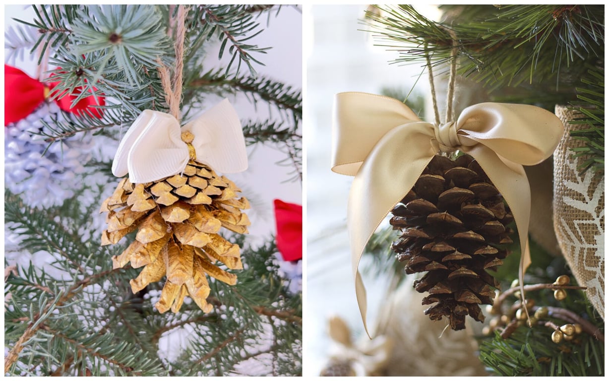 Как создать игрушку из шишки