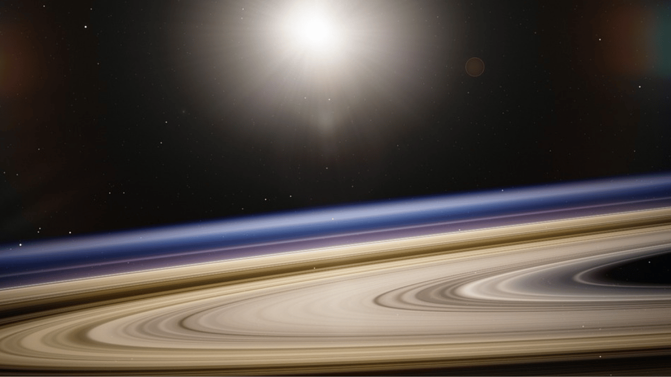 Телескоп Хаббл зафиксировал странные спицы на кольцах Сатурна
