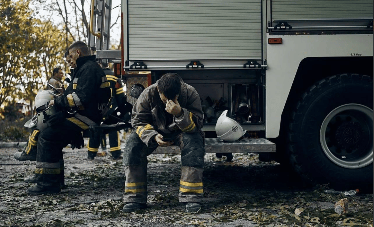 Спасательная операция в Сергеевке