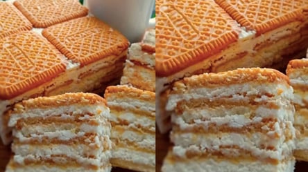 Торт без выпечки "Пятиминутка" — к кофе и чаю на каждый день - 285x160