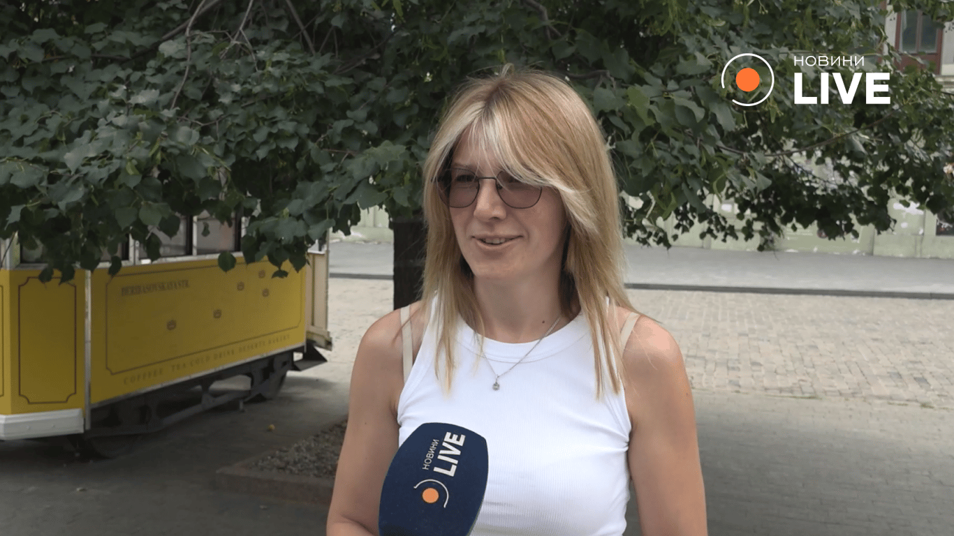 Дар’я про надію на перехід на українську. Фото: Новини.LIVE