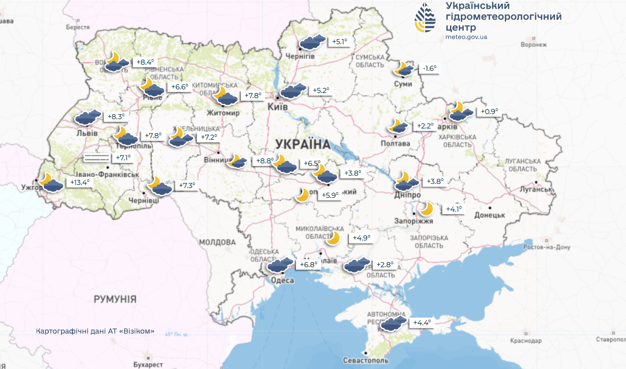 В Укргідрометцентрі заявили, де протягом тижня буде весняна погода
