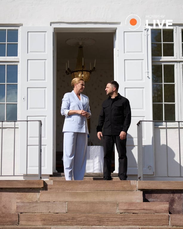 Zelensky in Denmark on September 3