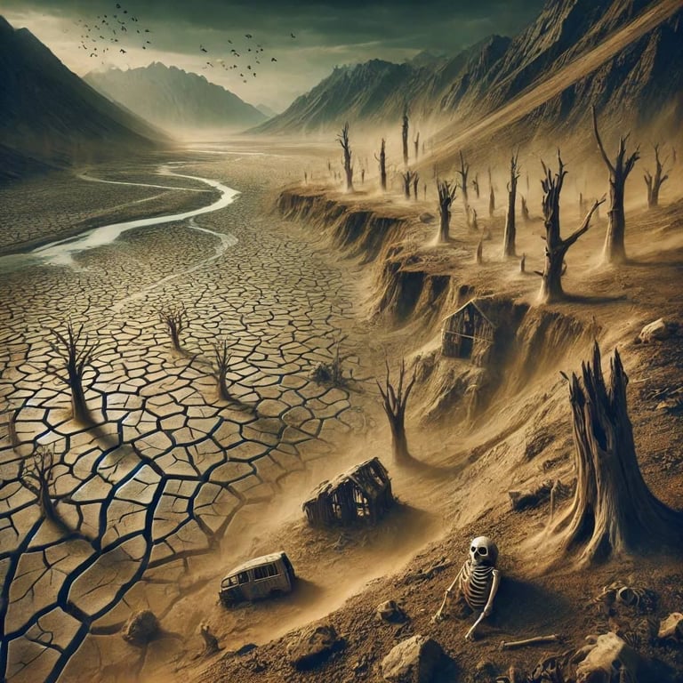 Как выглядит Земля после глобального потепления