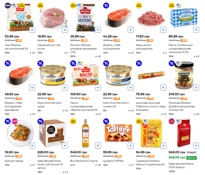 В Сільпо віддають товари з великими знижками — що коштує дешевше - фото 1